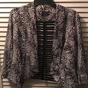 Alberto Makali Animal Print Blazer